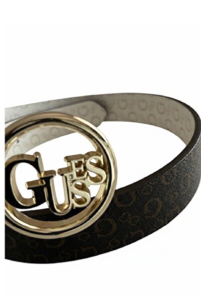 Guess Eastgate Women's Adjustable Double Sided Belt Bwu367P5430- Nat