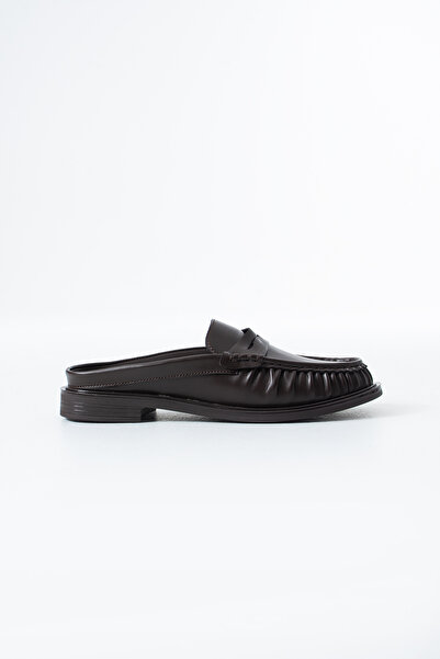 DESPİNA حذاء كوفي سكين سابو لوفر للسيدات - حذاء كاجوال أنيق من نوع الموكاسين