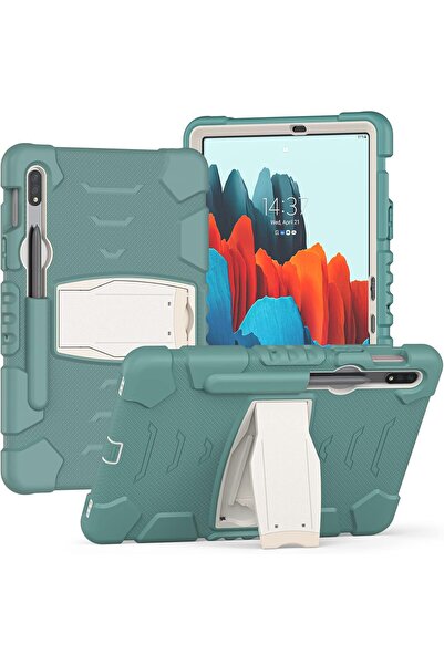 OEM Husă Samsung Galaxy Tab S7 Plus 12.4 - Silicon Blindată, Suport Stylus, A...