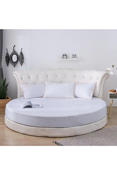 PD Set of round bedspreads 200 cm diameter + 2 Pillow 50x70cm