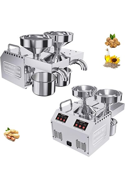 LETWOO مكبس زيت تجاري مزدوج الرأس