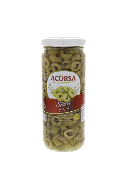 Acorsa زيتون أخضر مقطع إلى شرائح 230 غرام