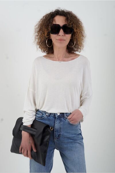 Zelish My Sister Three-Quarter Sleeve Knitwear Sweater