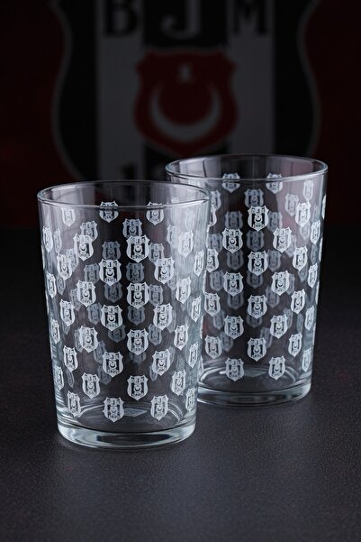 Beşiktaş Dekomus Licensed Logo Cup 500 ml "2 Pieces"
