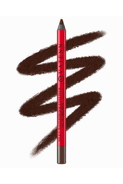 VATENN ITALY silky waterproof eyeliner in brown shade (02)