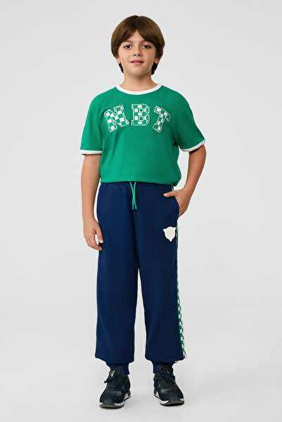 NBT JEANS Boy Navy Blue Tracksuit Bottom