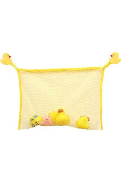 Intex Childish Duck Bath Pool Toy Bag with Suction Cup Yellow