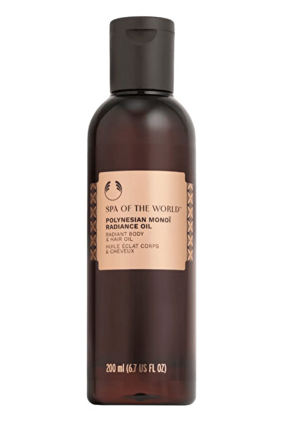 THE BODY SHOP Spa Of The World Polynesian Monoi Radiant Hair and Body Oil 200 ml
