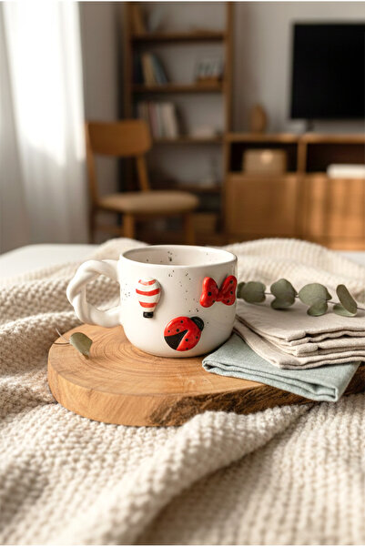 FH finehome Sines Ladybug Charm Mug