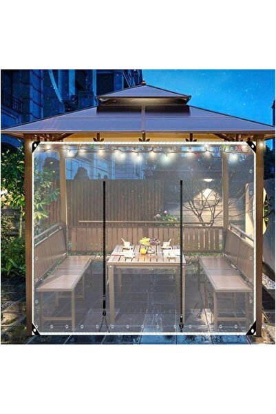 OEM Prelată Transparentă cu Fermoar - Protecție PVC Impermeabilă, UV - 2.4x3m...