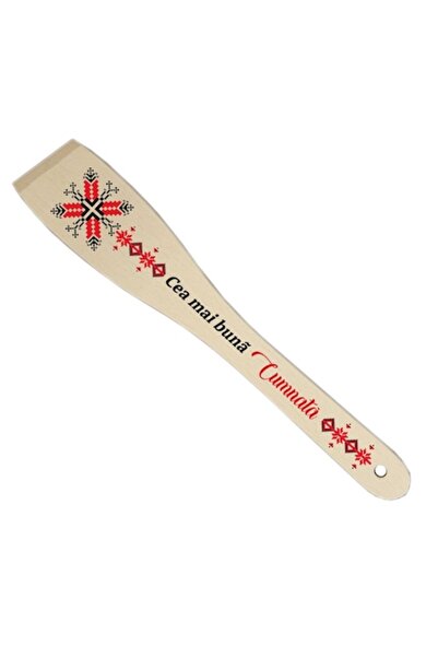 OEM Spatulă decorativă personalizată pentru cumnată – Lemn 30 cm, Crem