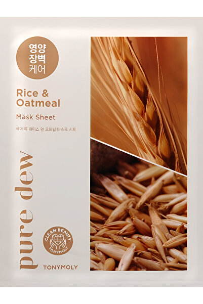 TONYMOLY قناع الوجه المغذي بالشوفان واللوز من بيور ديو