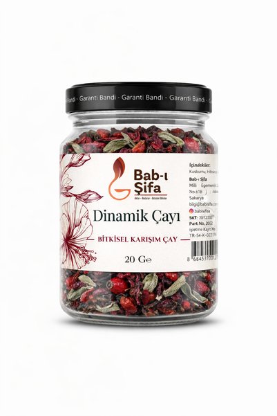Bab-ı Şifa Ramazan Sahurda Dynamic & Energetic Herbal Mix Tea Hibiscus-Swallowberry-Rosehip 20 g