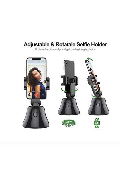 BladePRO Smartphone Holder with Face Tracking - 360° Rotation