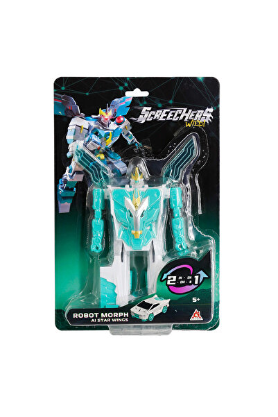 Screechers Wild Robotul Jucarie + Robot Transformer Morph Ai Star Wings + Scr...