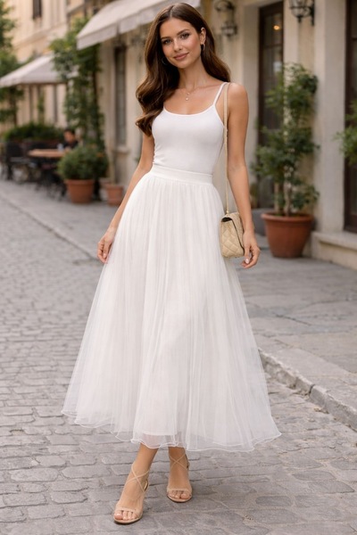 ÇamaŞırcıM Shocking Price Wonderful Tulle Skirt