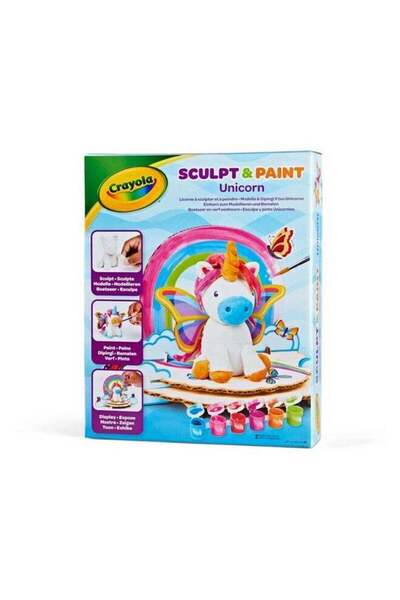 Crayola Sculpt and Paint Unicorn Modeling Kit
