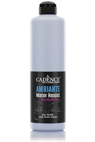 Cadence Boya Ambiante Islak Zemin Boyası Aw08 Arduvaz Gri 500ml + Katalizör 20gr