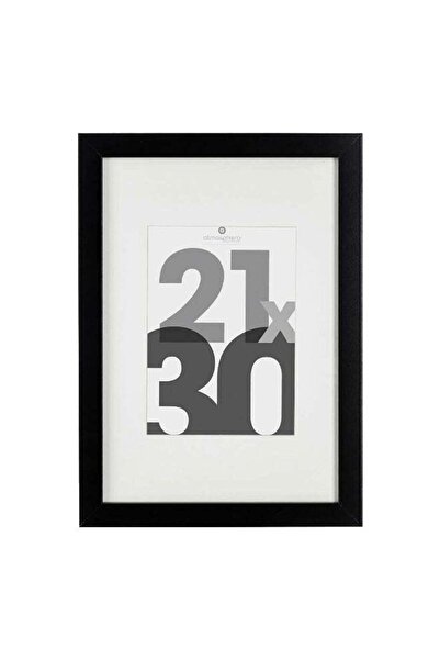 Atmosphera إطار صور إيفا الجداري المزخرف سهل التعليق، أسود، 21 × 30 سم