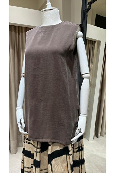 Venöve 26Ssblz0006 Mayla Women's Blouse Brown