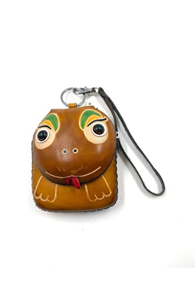 MD Moda Accessories Cute Snake Figured Leather Mini Wallet & Keychain