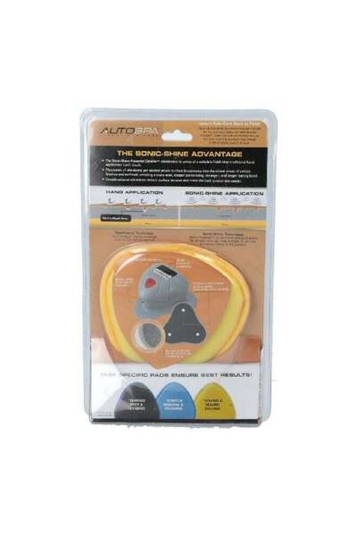Generic جهاز تلميع السيارات متعدد الأغراض سونيك شاين من أوتوسبا، باللونين الأ...