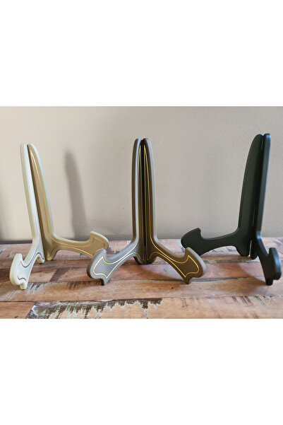 DU&ER 🖼️   مجموعة من 3 قطع من حوامل العرض الزخرفية - قاعدة عرض الأطباق والصور