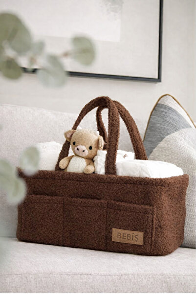 BEBİS Çok Amaçlı Kalın Teddy Anne Bebek Bakım Çantası, Dolap İçi Organizer
