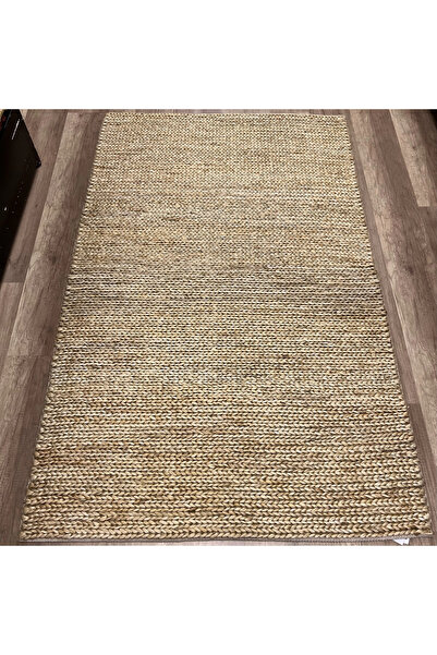 Eko Halı Flatweave Choti Cream Dekoratif Jüt Kilim