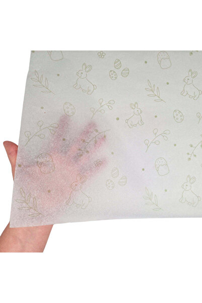 Papette Set 500 buc Hârtie de mătase model Paște Mini Bunny Bloom 17g – forma...