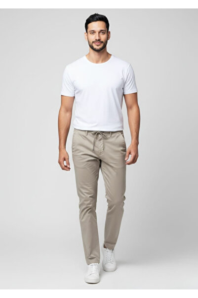 Rafaelli Gentleman Rafaelli Cotton Blend Men's Regular Fit Trousers Men's Sum...