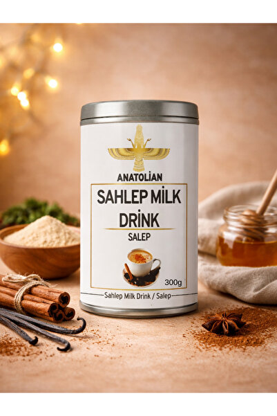 AiroBazar Sütlü Toz Sahlep 300 gr, Orijinal Lezzet, Kıvamlı ve Aromatik Sıcak...