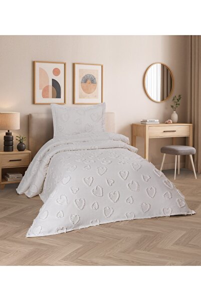 d'niss home touch of nature in your home Heart 2 Piece Single Bedspread