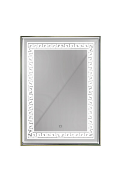 regata Oglindă de baie cu LED și buton tactil L-1026, 60x80 cm