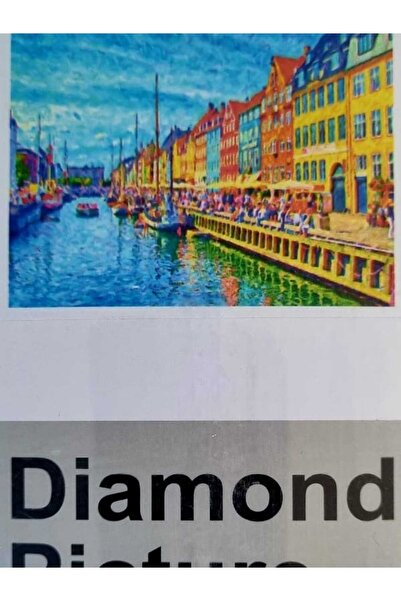 Hobiline Hı Stone 5d Elmas Boncuk Taş Işleme Mozaik Goblen Kit 50x65 Cm Danim...