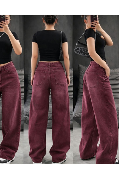 Touz Moda Y2K Streetwear Detail Jean Pants