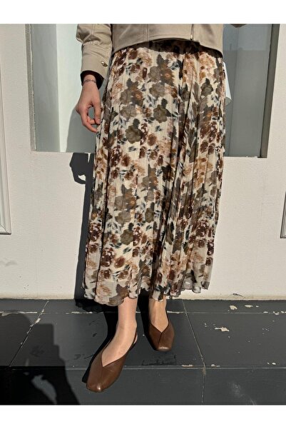 Venöve 26SSETE0011 Cerny Kadın Etek DESENLİ