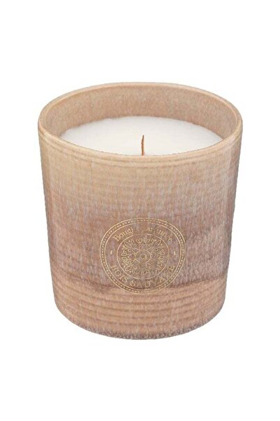 Atmosphera Marco Wild Wood Fragrance Scented Jar Candle Brown and White