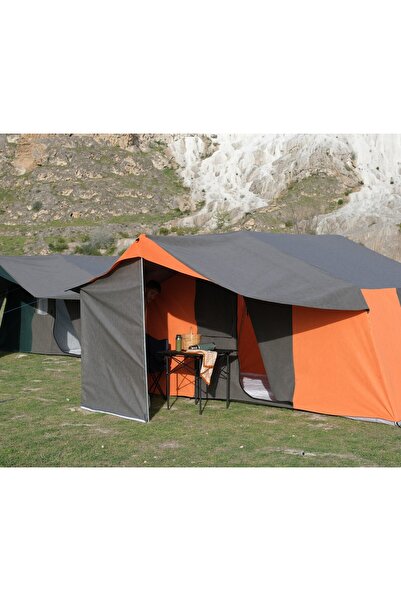 OBA ÇADIR 3 ODALI + MUTFAKLI ** KAMP ÇADIRI 6-8 KİŞİLİK ** (KAPI SİNEKLİKLİ)