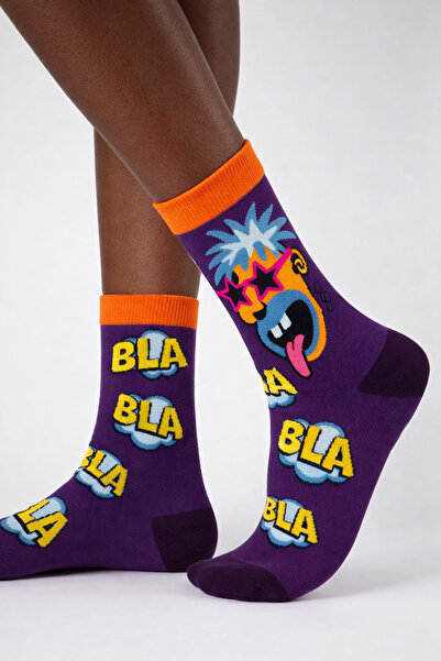 Katia&Bony Unisex Pop Art Patterned Socks