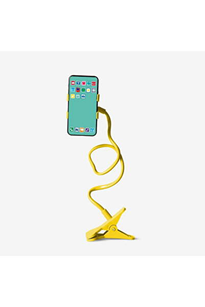 URZ GRUP Yellow Color Acrobat Phone Holder with Movable Head