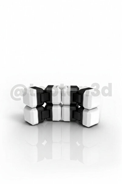 Toptan3D Beşiktaş Katlaç - Sonsuz Küp, Stres Küpü, Takımlı Taraftar Katlaç