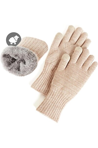 OEM Women's Winter Gloves - Merino Wool and Fleece - Touchscreen, Double Laye...