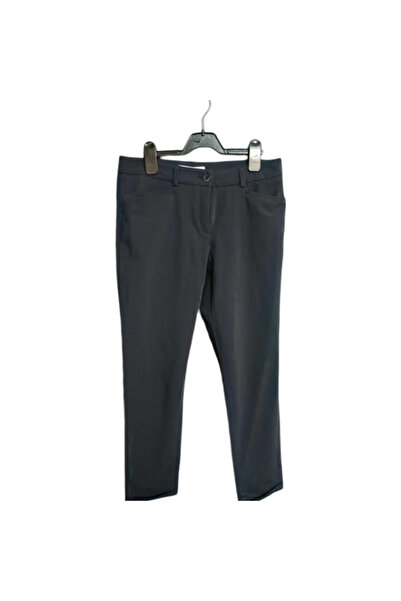 OEM Brax Men's Pants - Casual Elegant, Cotton and Elastane - Navy Blue, Size 36