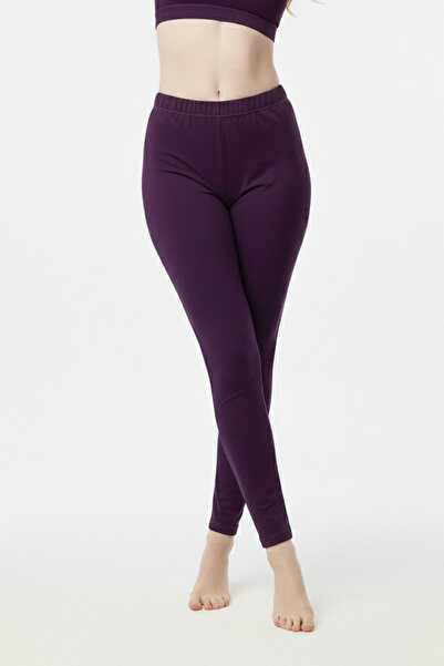 Hmd Женски лилави спандекс клинчета | Памук и еластан