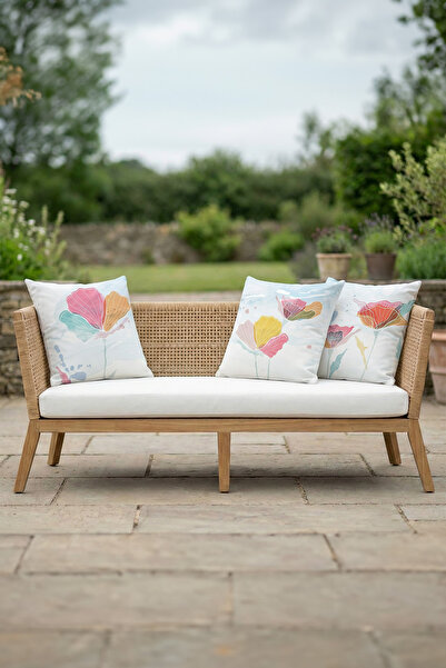 Moud's غطاء وسادة منقوش مكون من 3 قطع، مقاوم للماء وقابل للمسح، مطبوع رقميًا ...