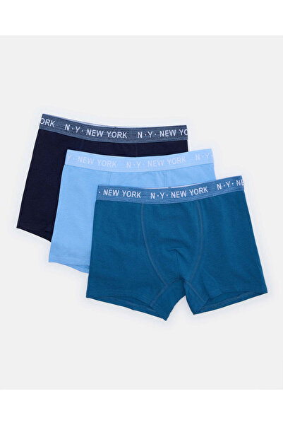 REDTAG مجموعة متنوعة من سراويل بوكسر داخلية للأولاد الكبار (3 قطع)