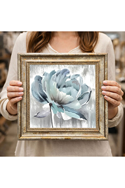 woodsia Decorative Framed Square Painting Dk0273