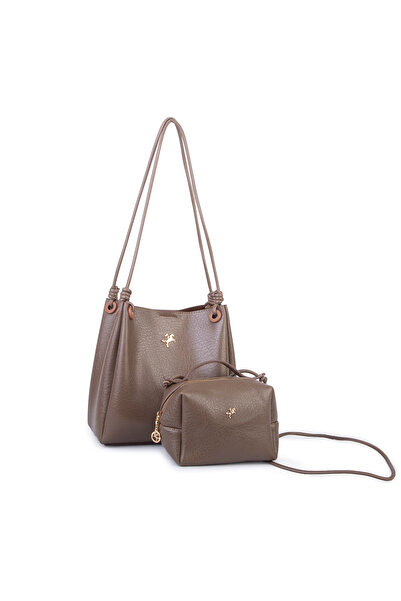 Nas Bag Women's Set of 2 Shoulder and Crossbody Bags Mink Tan Victoria