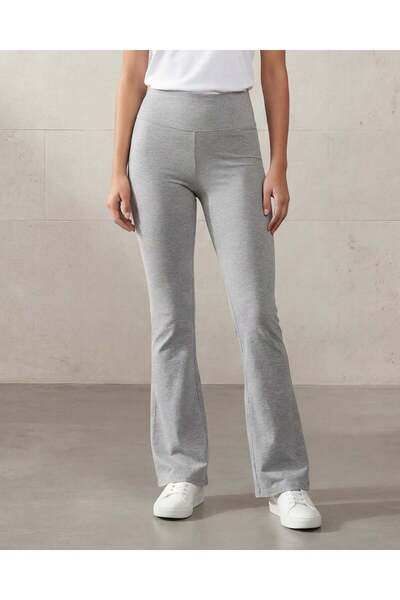 REDTAG بنطلون ضيق رمادي طويل للنساء